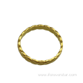 24k pure 999 hard gold ring for women